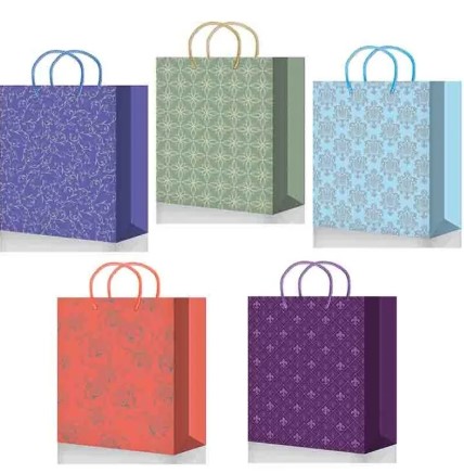 Пакет подарочный ламинированный , 264х327х136, L Premium-3003;3001-3005