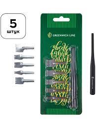 Перья плакатные ширококонечные 