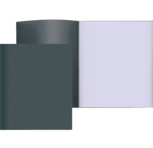 Папка "Attomex", 100 прозрачных вкладышей , A4 , 600 мкм , черная, 3107004