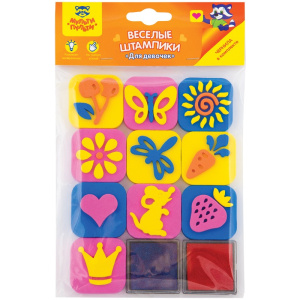 Набор штампиков для творчества "Для девочек", ES_16363