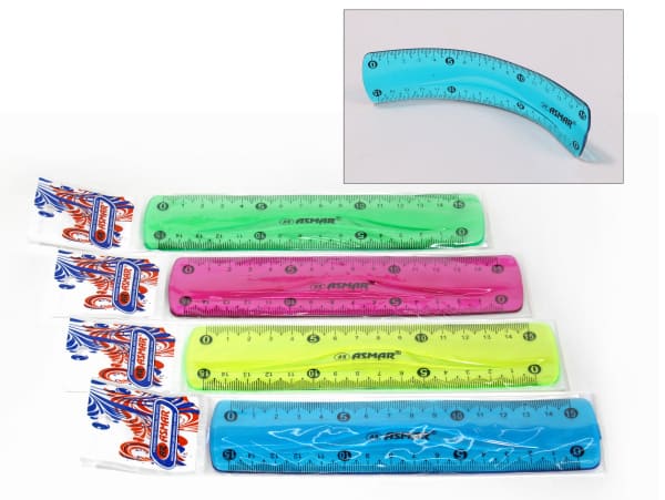 Линейка гибкая 15 см, AR-3092