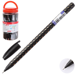 Ручка шариковая "deVENTE. Gold & Black", d=0,7 мм, цвет синий, 5073933