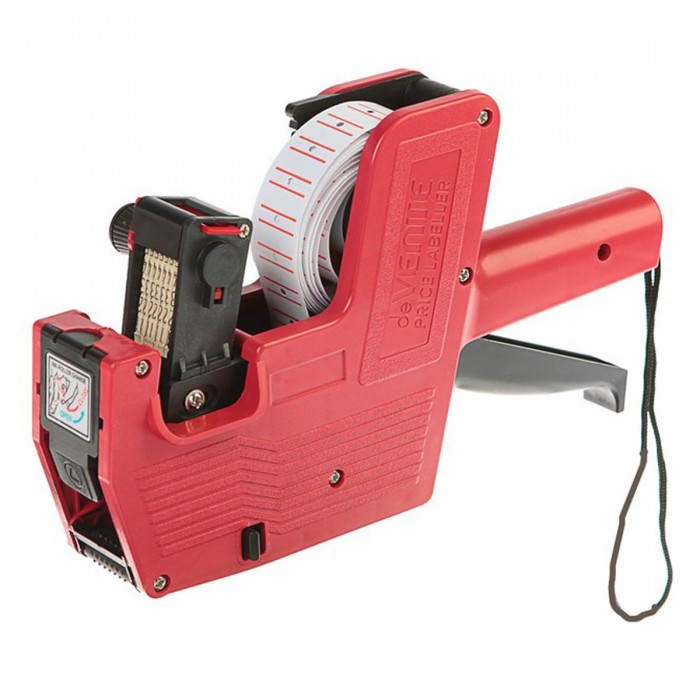 Этикет-пистолет 'deVENTE' 1-строчный, 8 символов, для прямоугольных этикеток 21x12 мм, 4166800