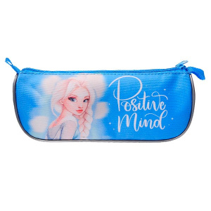 Пенал-косметичка на молнии объемный "ЗИМНЯЯ КРАСАВИЦА",  К-7