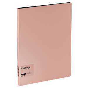 Папка с зажимом ,"Berlingo.Instinct", А4 , 17 мм , 700 мкм , с внутр.карманом , фламинго, FSc_A4513