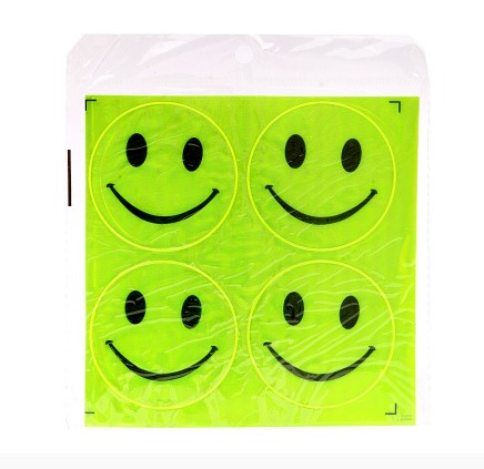 Светоотражающие наклейки СМАЙЛЫ (4 шт;уп), AR-10147