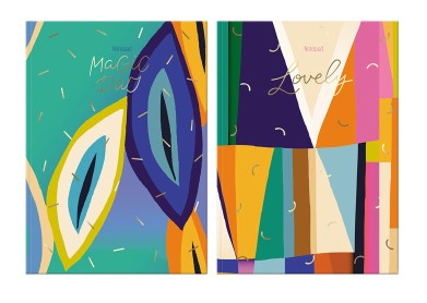 Бизнес-блокнот А6, 64л., ЛАЙТ BG "Для ярких идей", матовая ламинация, тиснение фольгой, ББ6и64_лм_тф