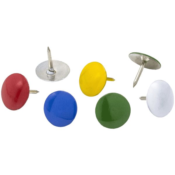 Кнопки канцелярские 'Attomex', 9,5 мм, (50 шт;уп), 4132314