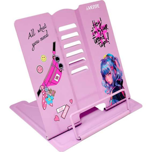 Подставка для учебников и книг 'deVENTE. Hey Girl' 20x19 см, металлическая, 8063507