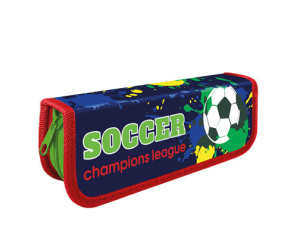 Пенал 1 секция Пчёлка , "SOCCER 2023", ПО-01