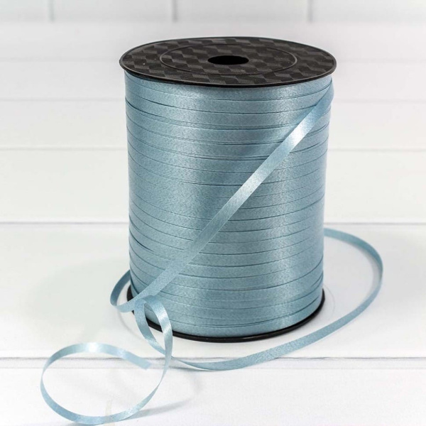 Лента OMG 'Голубая', поли-н, в бобине, 0,5 см.х 450 м., , OM500581;9