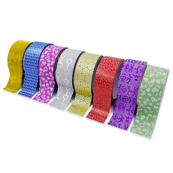 Клейкая лента c бл. для декора HOBBY с рис. (ассорти) 36 мм. X 5 м. арт. 180-6 (6.8;180.480 шт.)